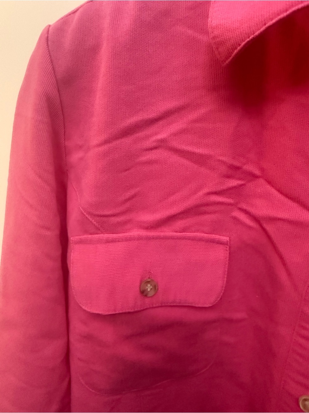 White Stag Hot Pink Button-Front Shirt - Picture 3 of 5